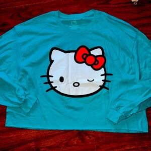 COPY - Hello kitty long sleeve cropped💖🥰